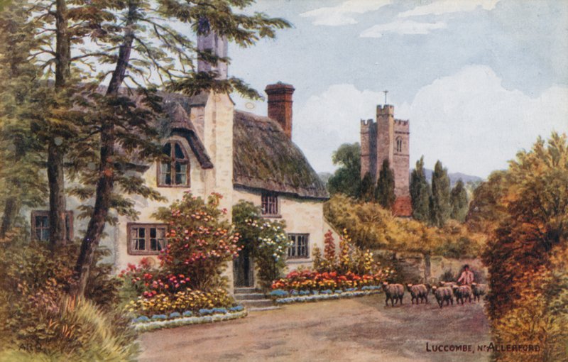 Luccombe, bei Allerford von Alfred Robert Quinton