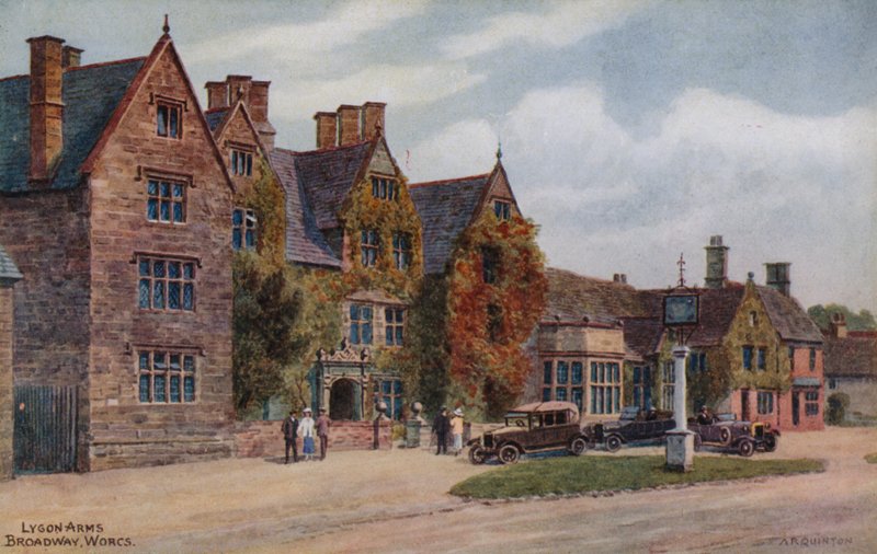 Lygon Arms, Broadway, Worcs von Alfred Robert Quinton