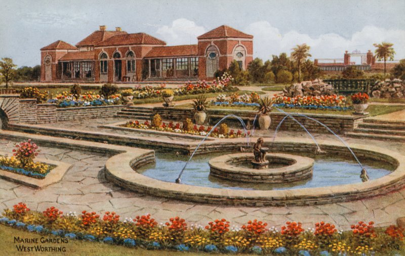 Marine Gardens, West Worthing von Alfred Robert Quinton