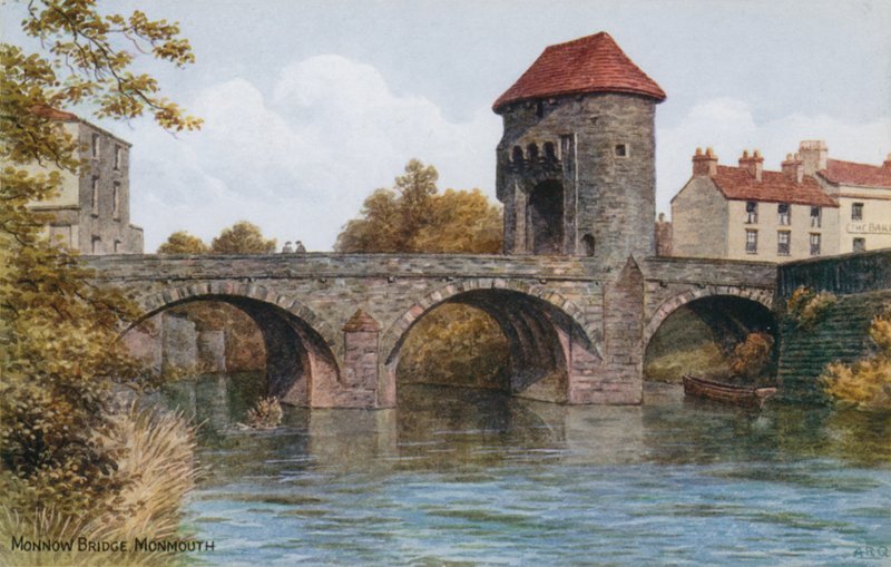 Monnow Brücke, Monmouth von Alfred Robert Quinton