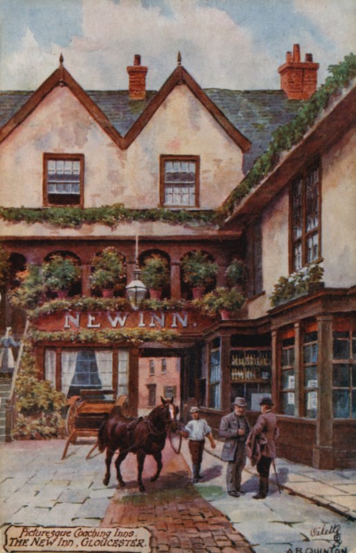 New Inn, Gloucester von Alfred Robert Quinton