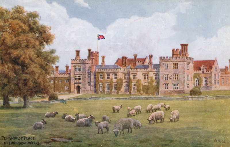 Penshurst Place, nahe Tunbridge Wells von Alfred Robert Quinton