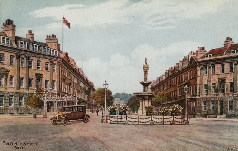 Pulteney Street, Bath von Alfred Robert Quinton
