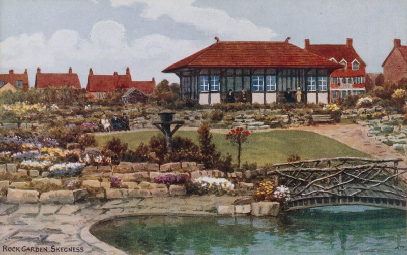 Steingarten, Skegness von Alfred Robert Quinton