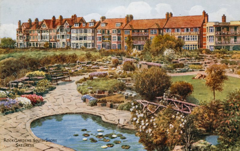 Felsengärten, Südküste, Skegness von Alfred Robert Quinton