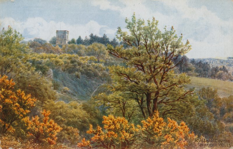 Rusthall Kirche, Tunbridge Wells von Alfred Robert Quinton