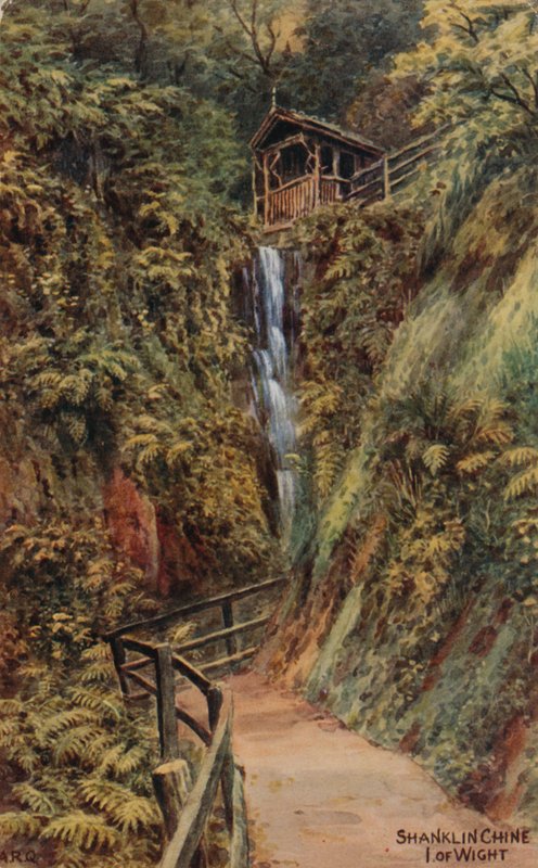 Shanklin Chine, Isle of Wight von Alfred Robert Quinton