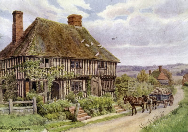 Small Hythe, bei Tenterden, Kent von Alfred Robert Quinton