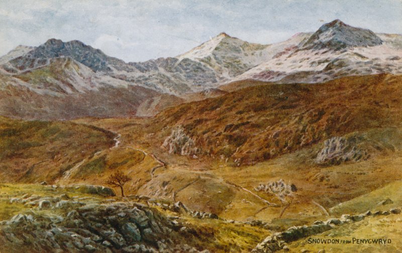 Snowdon, von Penygwryd von Alfred Robert Quinton