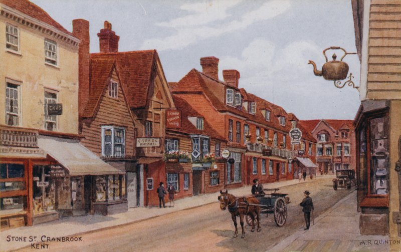 Stone St Cranbrook, Kent von Alfred Robert Quinton