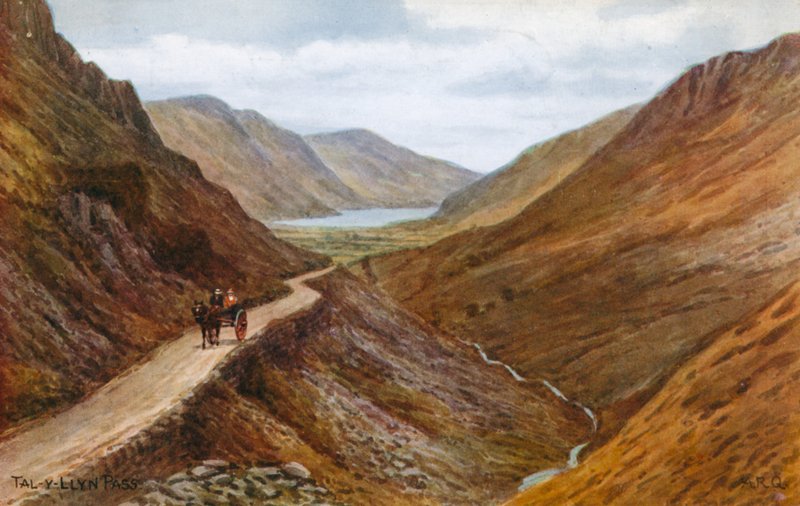 Tal-y-Llyn-Pass von Alfred Robert Quinton