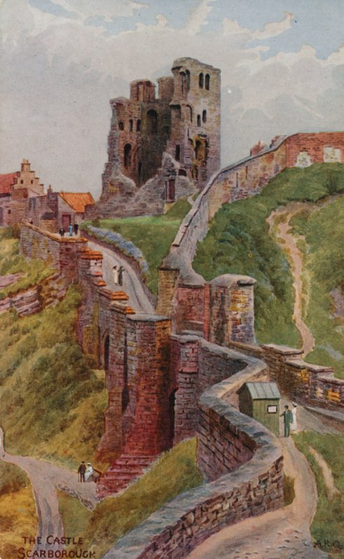 Das Schloss, Scarborough von Alfred Robert Quinton