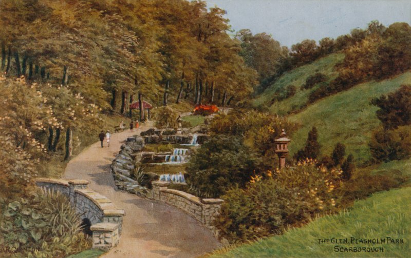 Das Glen Peasholm Park, Scarborough von Alfred Robert Quinton