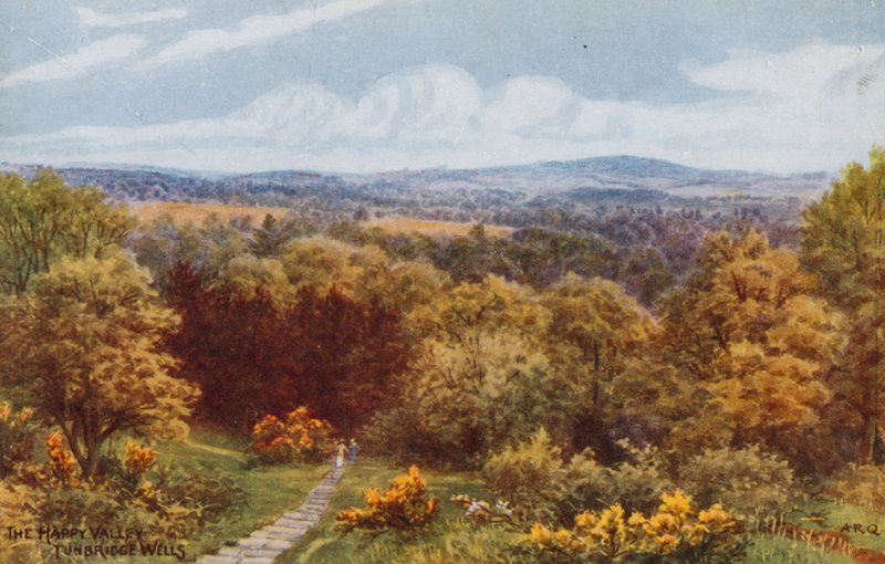 Das glückliche Tal, Tunbridge Wells von Alfred Robert Quinton