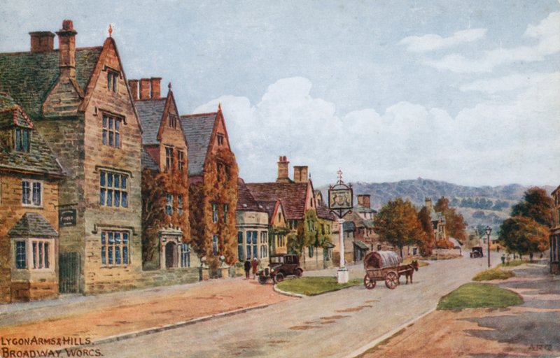 The Lygon Arms, Broadway, Worcestershire von Alfred Robert Quinton