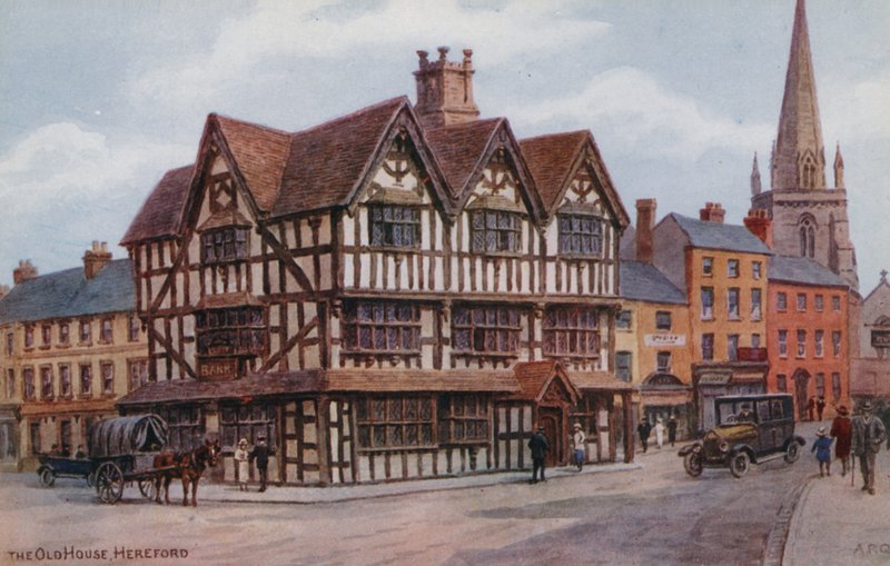 Das alte Haus, Hereford von Alfred Robert Quinton