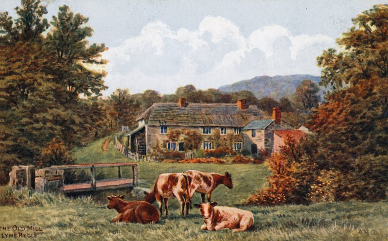 Die alte Mühle, Lyme Regis von Alfred Robert Quinton