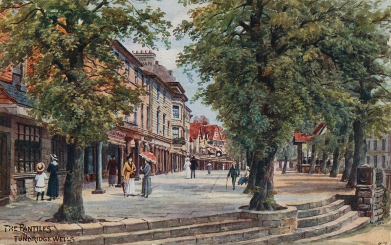 The Pantiles, Tunbridge Wells von Alfred Robert Quinton