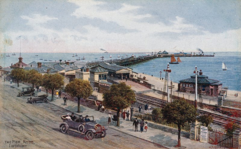 Der Pier, Ryde, Isle of Wight von Alfred Robert Quinton
