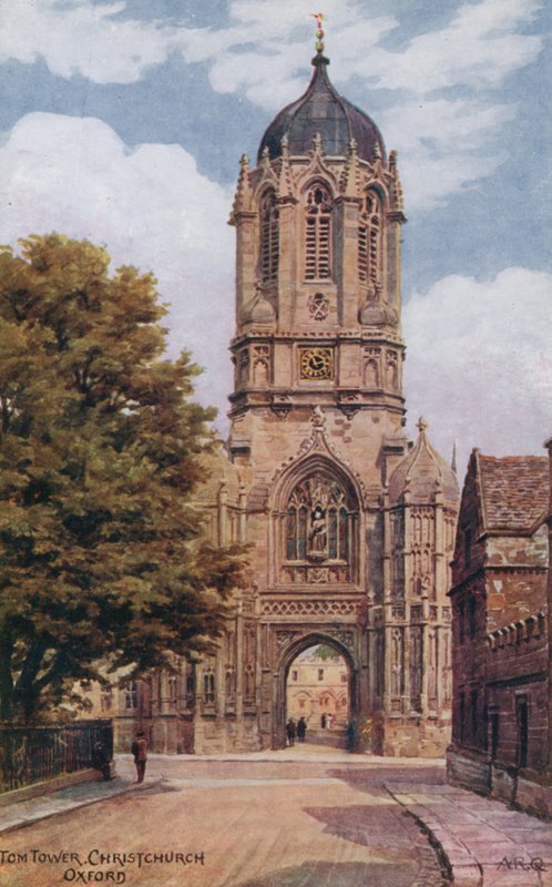 Tom Tower, Christchurch, Oxford von Alfred Robert Quinton