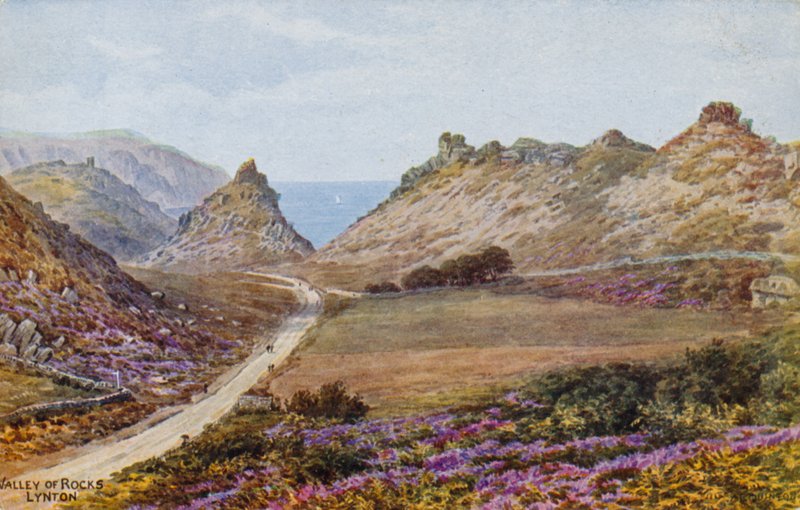 Tal der Felsen, Lynton von Alfred Robert Quinton