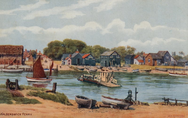 Walberswick Fähre von Alfred Robert Quinton