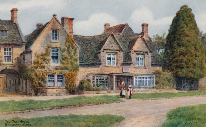 Yew Tree House, Broadway, Worcs von Alfred Robert Quinton