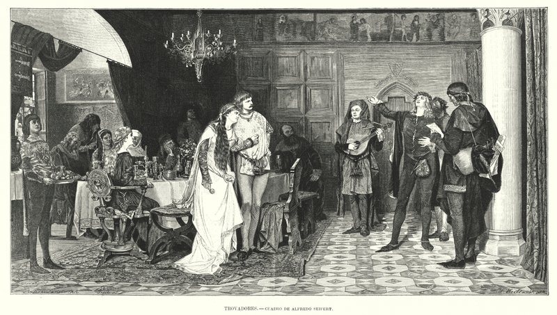 Troubadoure von Alfred Seifert