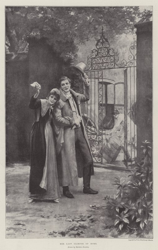 Ihr letzter Blick auf das Zuhause von Alfred Sheldon Williams