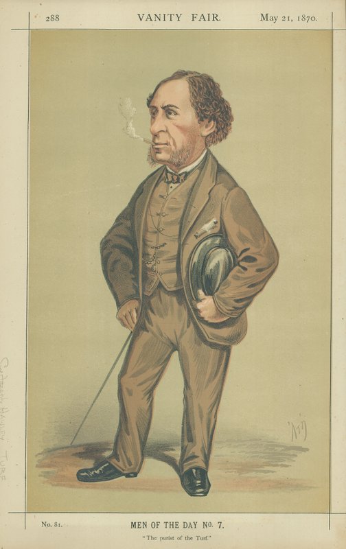 Sir Joseph Hawley (Farblithografie) von Alfred Thompson