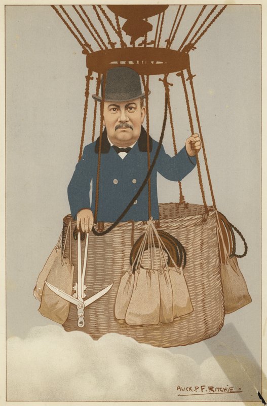Der Gründer des Aero Clubs von Alick P. F. Ritchie