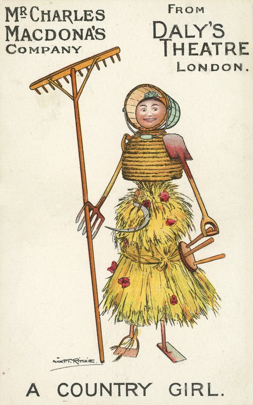 Ein Landmädchen von Alick P. F. Ritchie