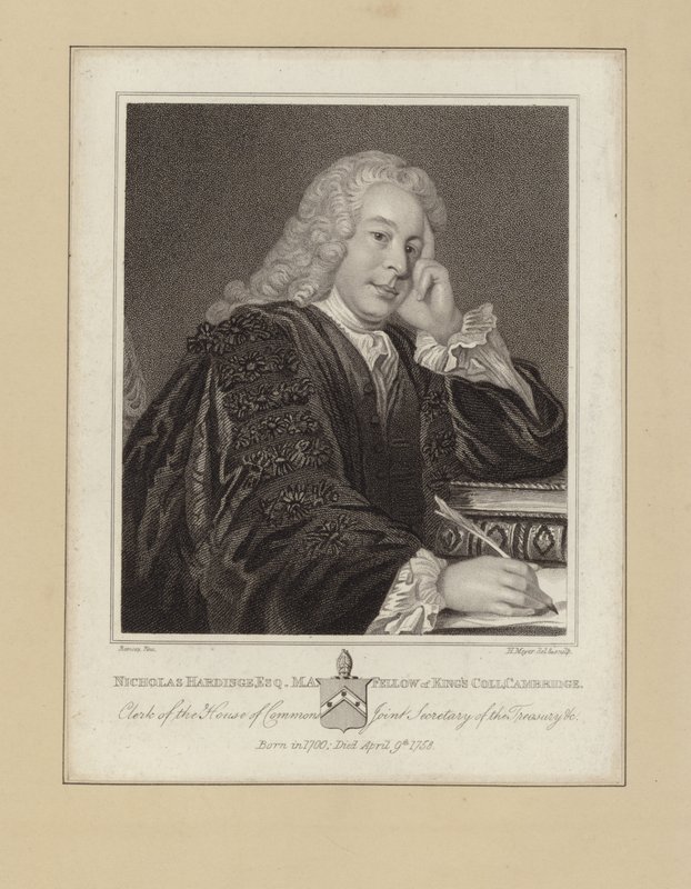 Nicholas Hardinge von Allan Ramsay
