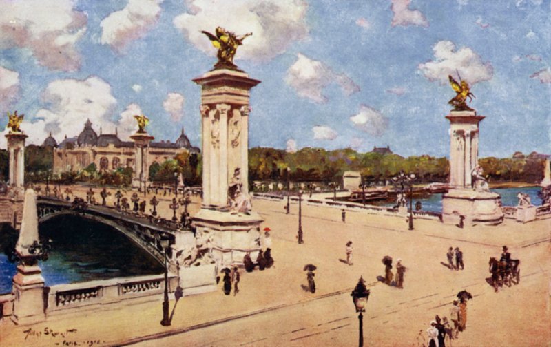 Paris: Pont Alexandre III von Allan Stewart