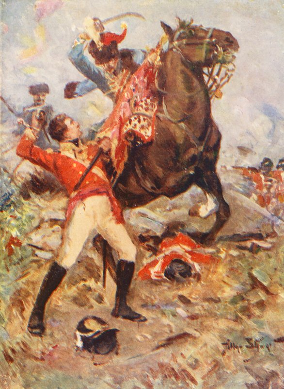 Die Farben bei Albuera retten von Allan Stewart