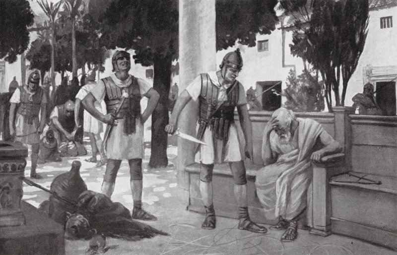 Der Tod des Archimedes von Allan Stewart