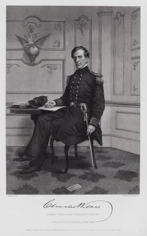 Charles Wilkes von Alonzo (after) Chappel