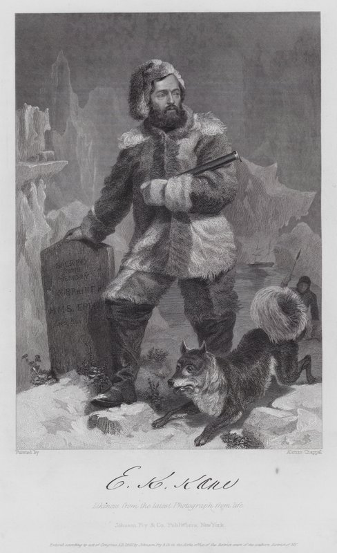 Elisha Kent Kane (Gravur) von Alonzo (after) Chappel