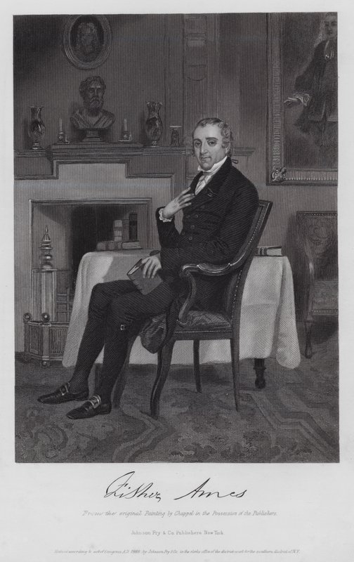 Fisher Ames von Alonzo (after) Chappel