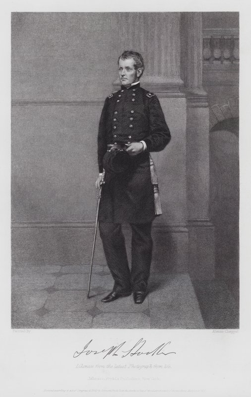 Joseph Hooker (Gravur) von Alonzo (after) Chappel
