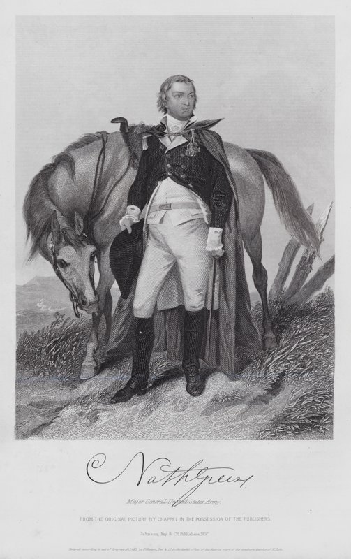 Nathaniel Greene von Alonzo (after) Chappel
