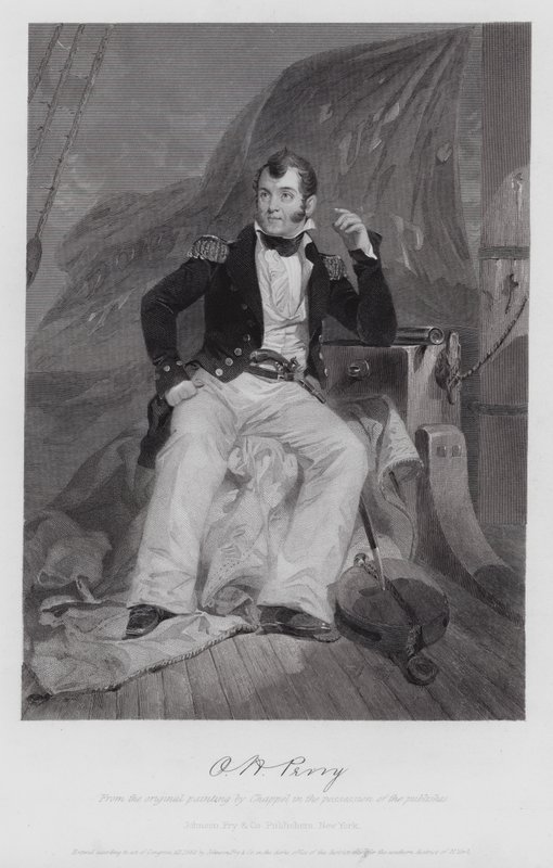 Oliver Hazard Perry (Gravur) von Alonzo (after) Chappel