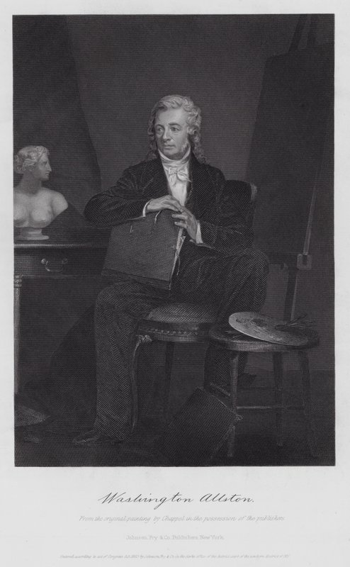 Washington Allston von Alonzo (after) Chappel