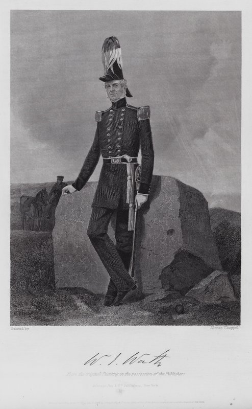 William Jenkins Worth von Alonzo (after) Chappel