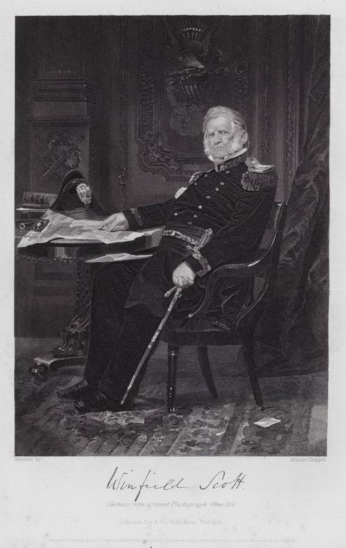 Winfield Scott von Alonzo (after) Chappel