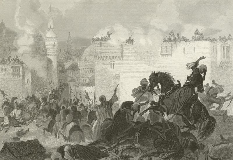 Massaker der Mamluken, Ägypten, 1811 von Alonzo Chappel