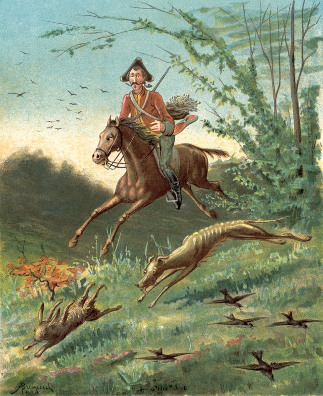 Abenteuer des Baron Münchhausen von Alphonse Adolphe Bichard