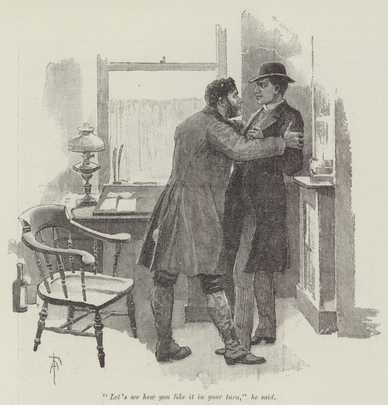 Blinde Liebe, von Wilkie Collins von Amedee Forestier