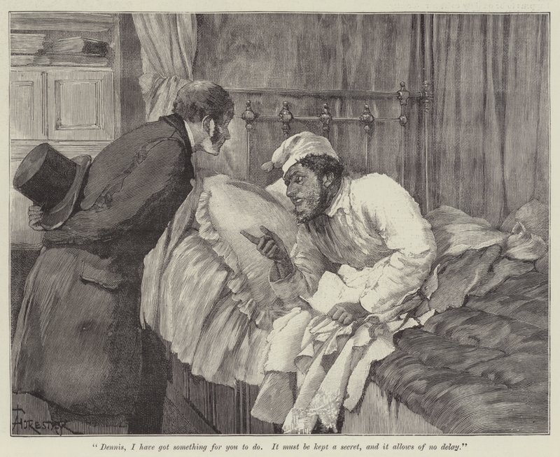 Blinde Liebe, von Wilkie Collins von Amedee Forestier