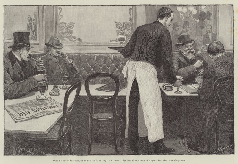 Blinde Liebe, von Wilkie Collins von Amedee Forestier